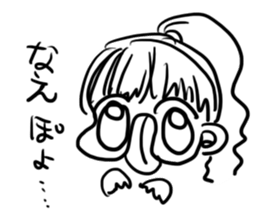 crazy tongue girl sticker #5557507