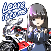 MotorcycleVol.9(English) sticker #5558675