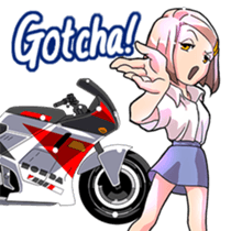 MotorcycleVol.9(English) sticker #5558699