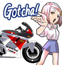 MotorcycleVol.9(English) sticker #5558699