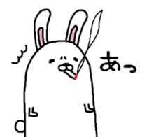 Such a person like a rabbit sticker #5558733