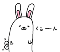 Such a person like a rabbit sticker #5558734