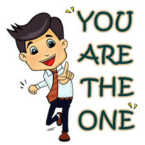 Salesman Society sticker #5559232