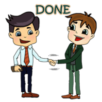 Salesman Society sticker #5559262