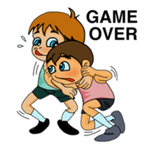 Super fantastic sport boys and girls sticker #5559332