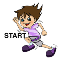 Super fantastic sport boys and girls sticker #5559340