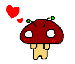 Mushroomlien sticker #5559434