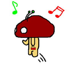 Mushroomlien sticker #5559453