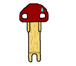 Mushroomlien sticker #5559462