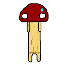 Mushroomlien sticker #5559462