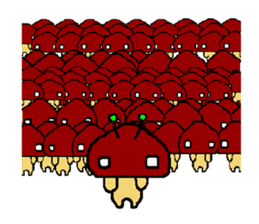 Mushroomlien sticker #5559463