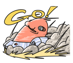 Unidentified organisms Motchimochi Alpha sticker #5559489