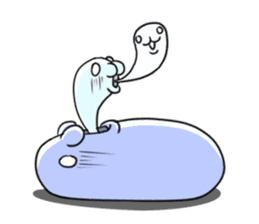 Unidentified organisms Motchimochi Alpha sticker #5559495