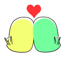 Unidentified organisms Motchimochi Alpha sticker #5559499