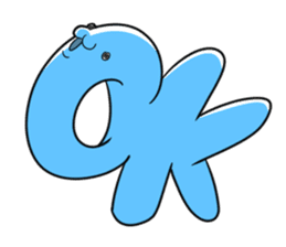 Unidentified organisms Motchimochi Alpha sticker #5559501