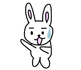 loose rabbit and tortoise sticker #5559509