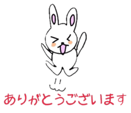 loose rabbit and tortoise sticker #5559511