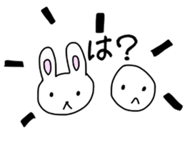 loose rabbit and tortoise sticker #5559515