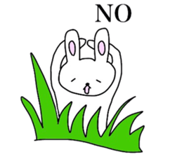 loose rabbit and tortoise sticker #5559526