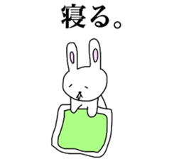 loose rabbit and tortoise sticker #5559533