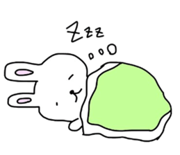 loose rabbit and tortoise sticker #5559534