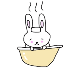 loose rabbit and tortoise sticker #5559535