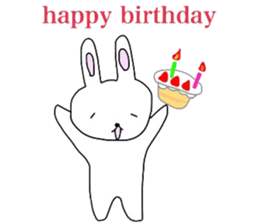 loose rabbit and tortoise sticker #5559537