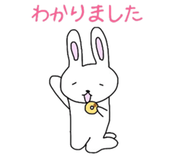 loose rabbit and tortoise sticker #5559538