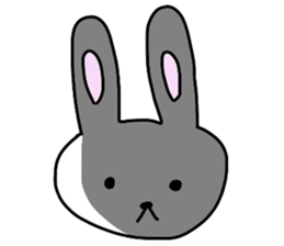 loose rabbit and tortoise sticker #5559546