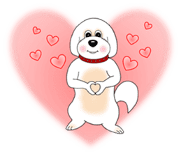 Bichon Buddy sticker #5560471
