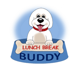 Bichon Buddy sticker #5560479