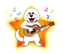 Bichon Buddy sticker #5560480