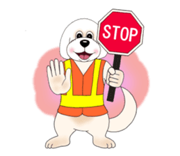 Bichon Buddy sticker #5560481