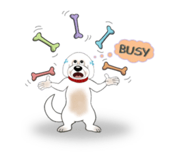 Bichon Buddy sticker #5560482