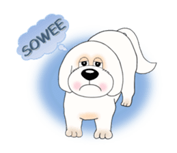 Bichon Buddy sticker #5560483