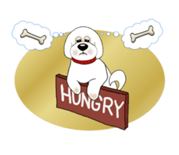 Bichon Buddy sticker #5560487