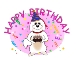Bichon Buddy sticker #5560488