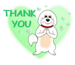 Bichon Buddy sticker #5560489
