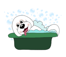Bichon Buddy sticker #5560491