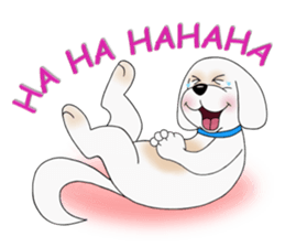 Bichon Buddy sticker #5560501