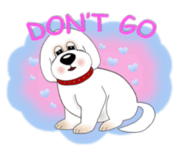 Bichon Buddy sticker #5560504