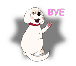 Bichon Buddy sticker #5560507