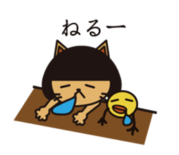 Every day wig cat Second edition sticker #5561540