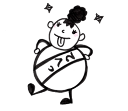 Dharma fell down sticker #5561679