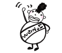 Dharma fell down sticker #5561688