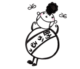 Dharma fell down sticker #5561696