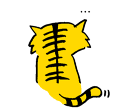 tigers Sticker sticker #5561844