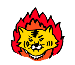 tigers Sticker sticker #5561853