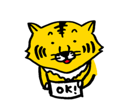 tigers Sticker sticker #5561860