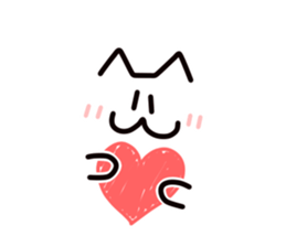 The cat character sticker #5562023